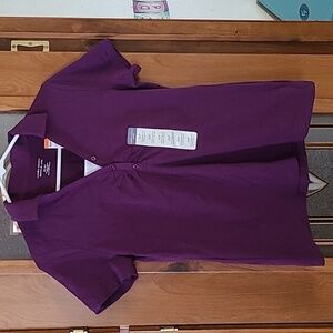 Laura Scott size Medium Petite purple top